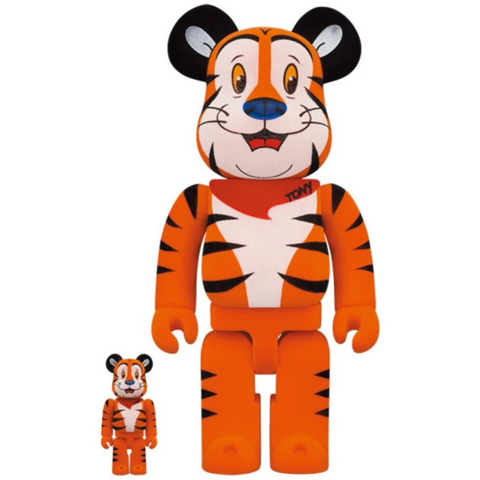 Set Bearbrick 400% & 100% - Tony The Tiger Flocky (Kellogg's)