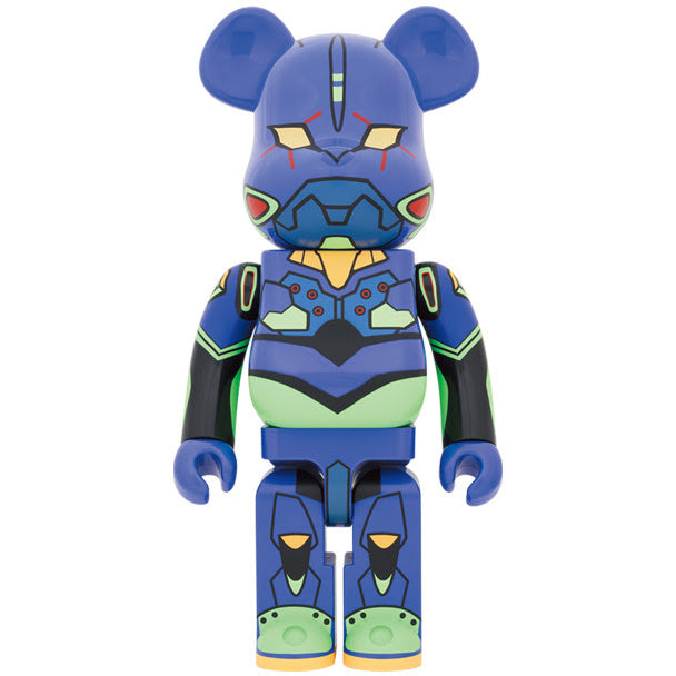Bearbrick 1000% - Evangelion (EVA Unidad 01 - Nueva Pintura)