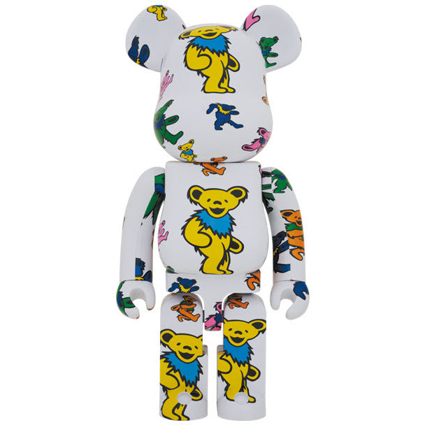 Set Bearbrick 400% y 100% - Grateful Dead (Patrón Dancing Bears)