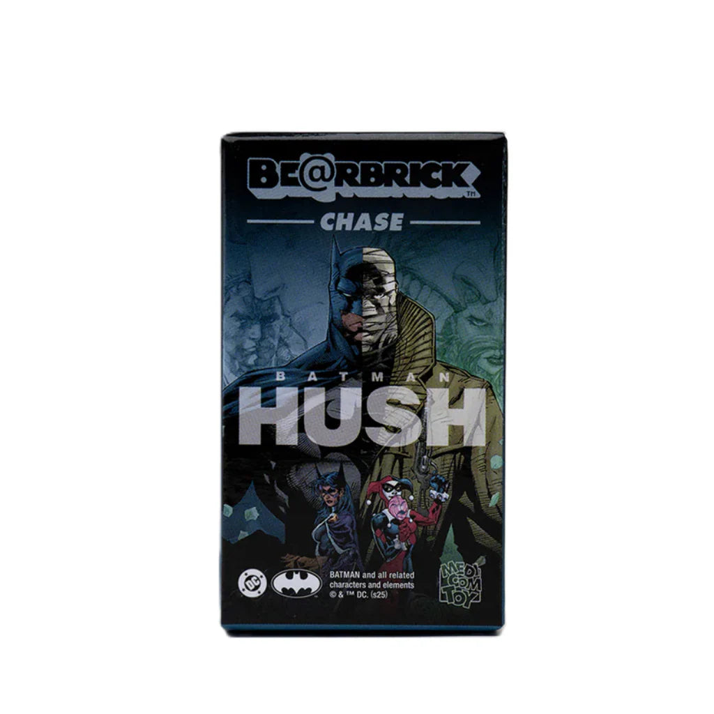 Bearbrick 100% Caja sorpresa Chase Series - Batman Hush (Serie 1)