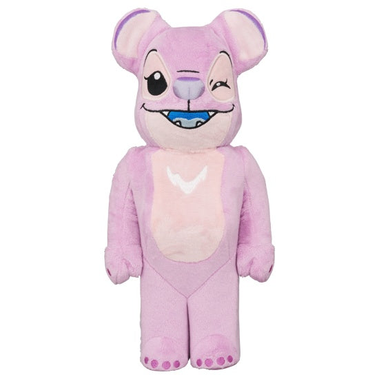 Bearbrick 400% - Ángel - Stitch (Versión disfraz)