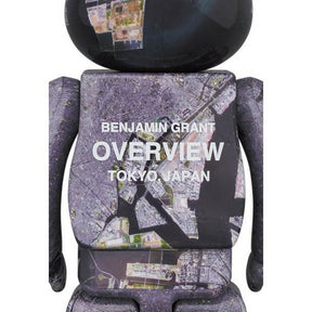 400% & 100% Bearbrick sæt - Tokyo Overview (Benjamin Grant), 