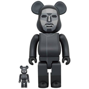 400% & 100% Bearbrick Sæt - Squid Game (Frontman)-Medicom Toy-Bearbrick