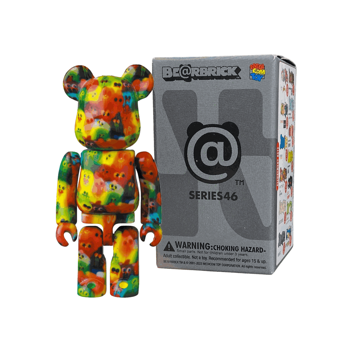 100% Bearbrick Blindbox series 46 - 1 stk