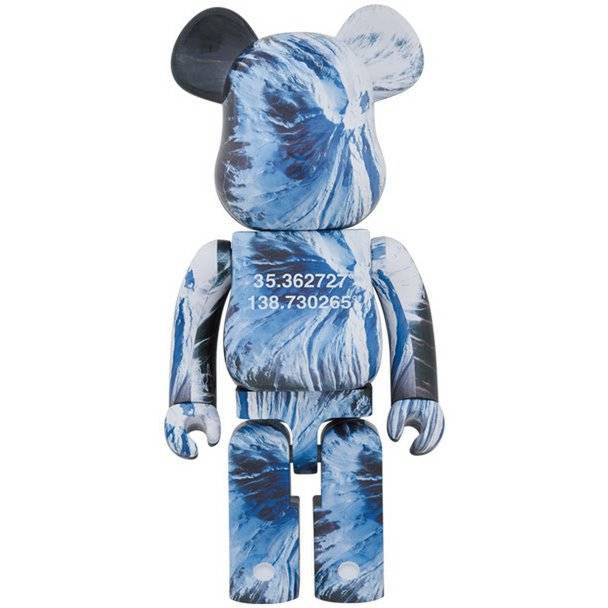 1000% Bearbrick - Fuji Overview (Benjamin Grant), 
