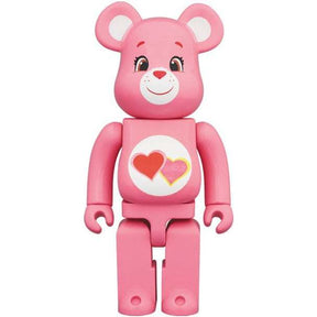 1000% Bearbrick - Love-a-Lot Bear (Care Bears)-Medicom Toy-Bearbrick