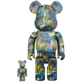 400% & 100% Bearbrick sæt - Where Do We Come From? (Paul Gauguin), 