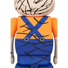 400% & 100% Bearbrick Sæt - Pigpen (Peanuts)-Medicom Toy-Bearbrick