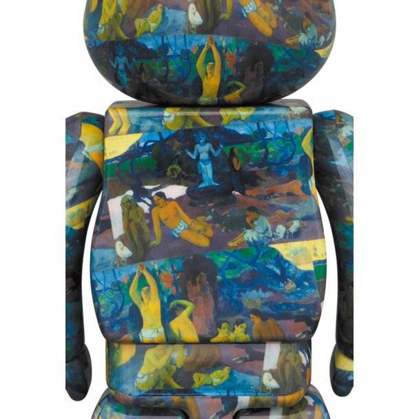 400% & 100% Bearbrick sæt - Where Do We Come From? (Paul Gauguin), 