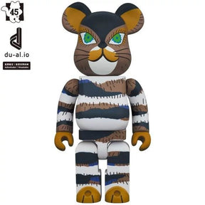 1000% Bearbrick - Yoko Sano the cat that lived a Million times Tora Neko-Medicom Toy-Bearbrick