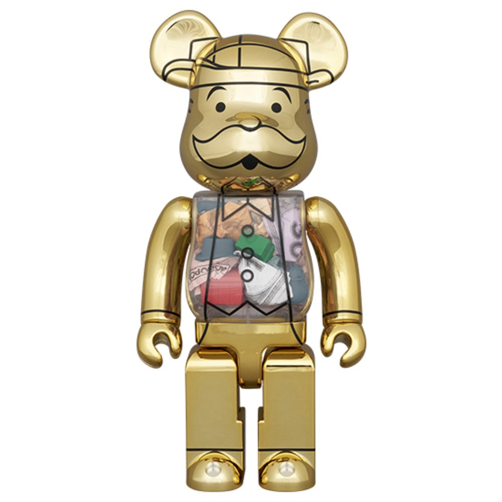 400% Bearbrick - Mr. Monopoly (90th anniversary)
