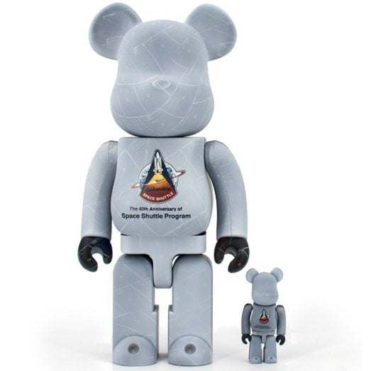 400% & 100% Bearbrick sæt - Space Shuttle Program (NASA), 