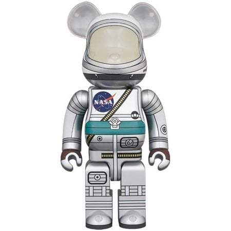 1000% Bearbrick - Project Mercury Astronaut (NASA)-Medicom Toy-Bearbrick