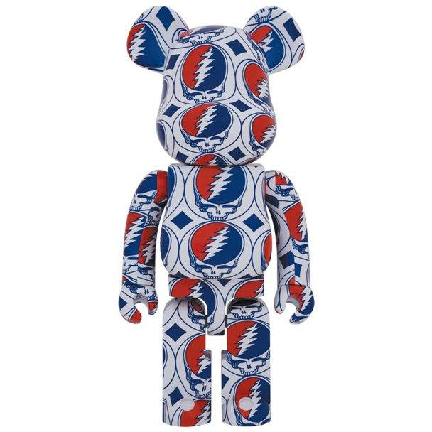 1000% Bearbrick - Grateful Dead (Steal Your Face), 