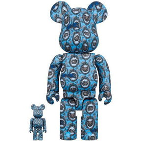 400% & 100% Bearbrick sæt - Robe Japonica Mirror, 