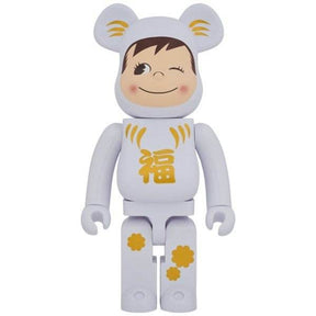 1000% Bearbrick - Daruma x Poko-chan (White // Harmony), 