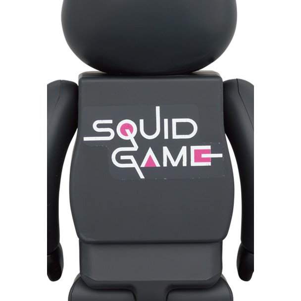 400% & 100% Bearbrick Sæt - Squid Game (Frontman)-Medicom Toy-Bearbrick