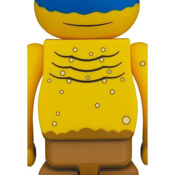 400% & 100% Bearbrick sæt - Cyclops (The Simpsons), 