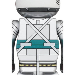 400% & 100% Bearbrick sæt - Project Mercury Astronaut (NASA), 