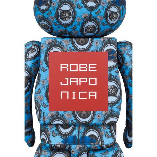 400% & 100% Bearbrick sæt - Robe Japonica Mirror, 