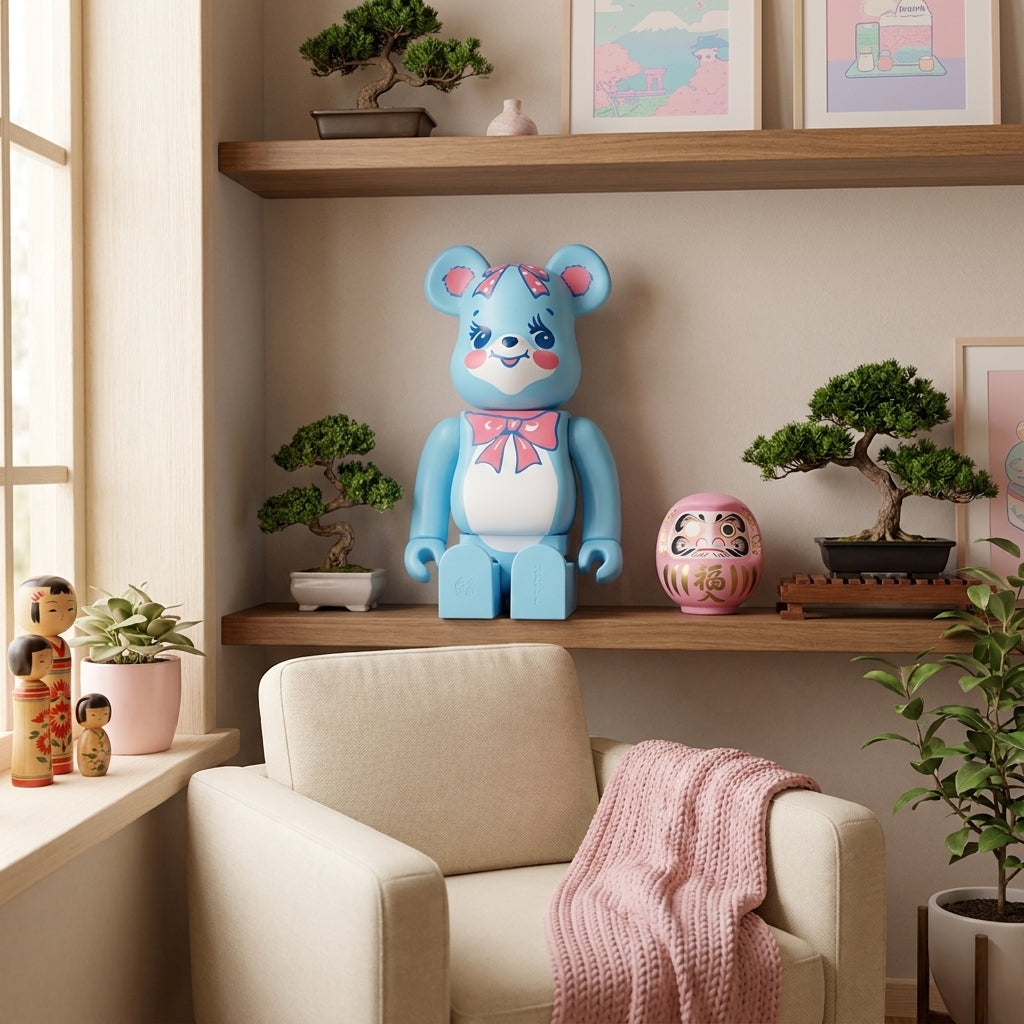 400% Bearbrick - Huglly (Swimmer)