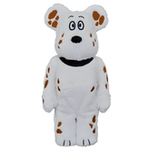400% Bearbrick  - Peanuts Marbles (Costume ver.)