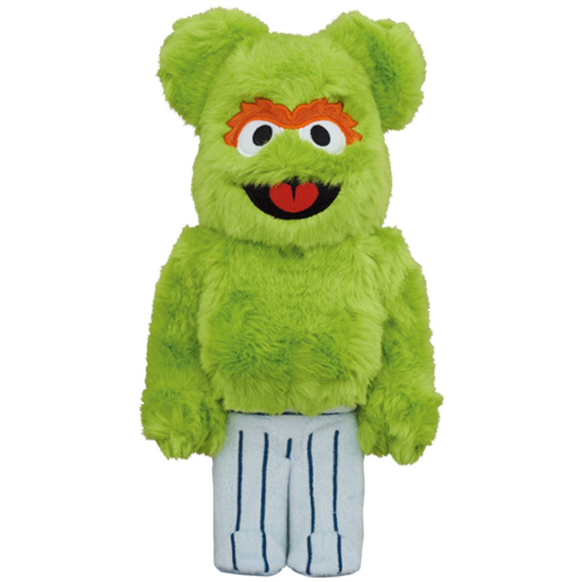 Set Bearbrick 400% - Oscar The Grouch - Edición Disfraz (Sesame Street)