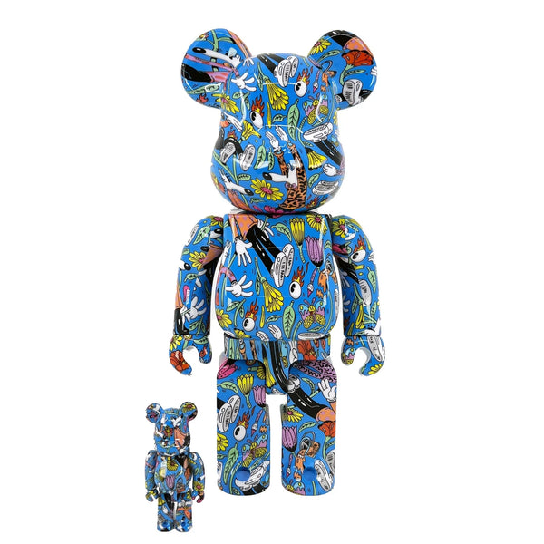 400% & 100% Bearbrick Set – Steven Harrington - Magic Hour-Medicom Toy-Bearbrick