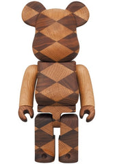 400% Karimoku Bearbrick - Woven #2