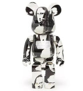 Bearbrick 1000% - Andy Warhol (Doble Mona Lisa)