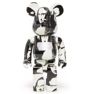 Bearbrick 1000% - Andy Warhol (Doble Mona Lisa)