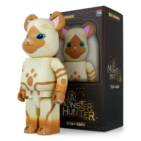 Bearbrick 400% - Airou (Monster Hunter)