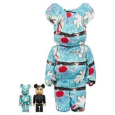 400% & 100% Bearbrick sæt - Muro Tsuyoshi (3-pack)-Medicom Toy-Bearbrick