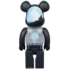 400% & 100% Bearbrick Set - E.T. (Light Up edition)-Medicom Toy-Bearbrick