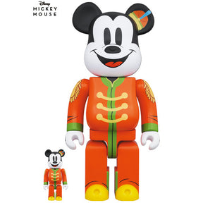 Set Bearbrick 400% y 100% - Mickey Mouse (El concierto de la banda)