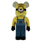 1000% Bearbrick - Minions Stuart - (Costume Version)-Medicom Toy-Bearbrick