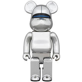 Bearbrick 1000% - Hajime Sorayama Robot (Edición Luces Azules)