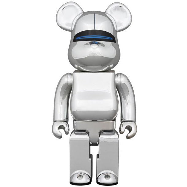 Bearbrick 1000% - Hajime Sorayama Robot (Edición Luces Azules)