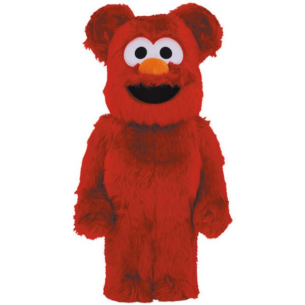 Bearbrick 400% - Elmo - Edición Disfraz V2 (Barrio Sésamo)