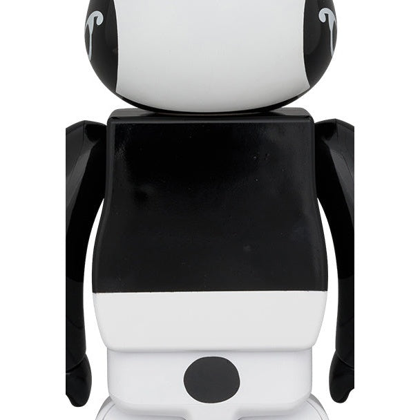 400% Bearbrick - Smurf (Negro)