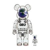 400% & 100% Bearbrick set – GEO (Limited Edition)