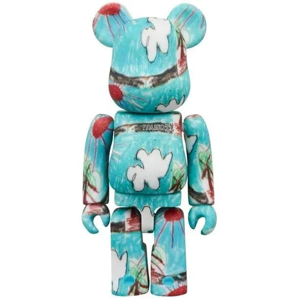400% & 100% Bearbrick sæt - Muro Tsuyoshi (3-pack)-Medicom Toy-Bearbrick