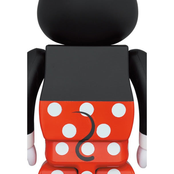 Conjunto de Bearbrick 400% y 100% - Minnie Mouse (Walt Disney)