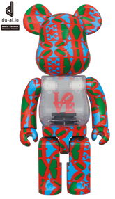Bearbrick 400% - Robert Indiana - LOVE