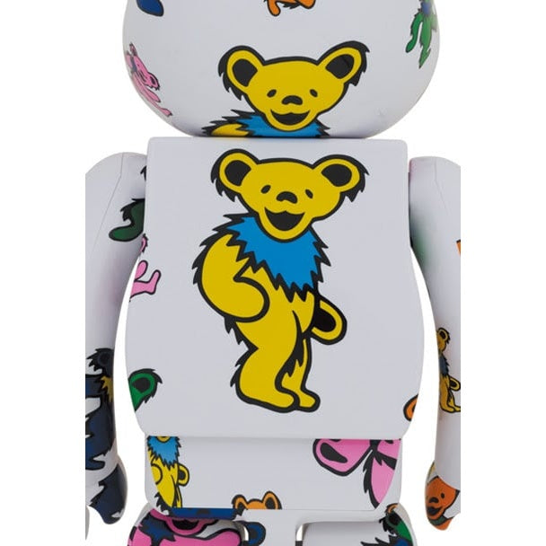 Bearbrick 1000% - Grateful Dead (Patrón Dancing Bears)