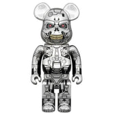 400% Bearbrick - T-800 Endoskeleton (Terminator 2)-Medicom Toy-Bearbrick