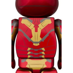 400% & 100% Bearbrick - Iron Man - Mark 43 (Infinity Saga)