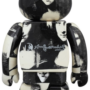 Bearbrick 1000% - Andy Warhol (Doble Mona Lisa)