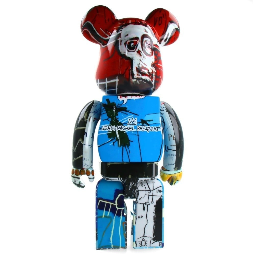 Set Bearbrick 400% & 100% - Jean-Michel Basquiat (BWWT 3)