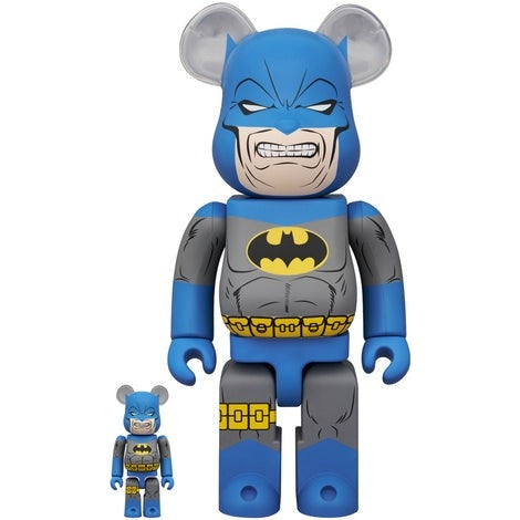 Set de Bearbrick 400% y 100% - Batman (El Regreso del Caballero Oscuro)